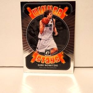 2021-22 Panini Optic Dirk Nowitzki Winner Stays